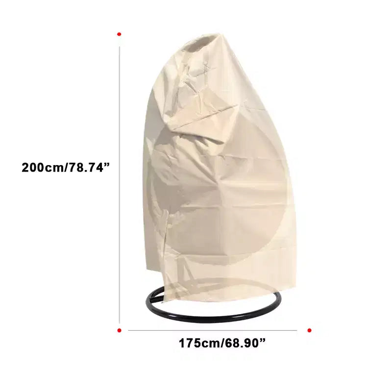 Protection UV, Imperméable, Housse pour fauteuil suspendu en forme d'œuf