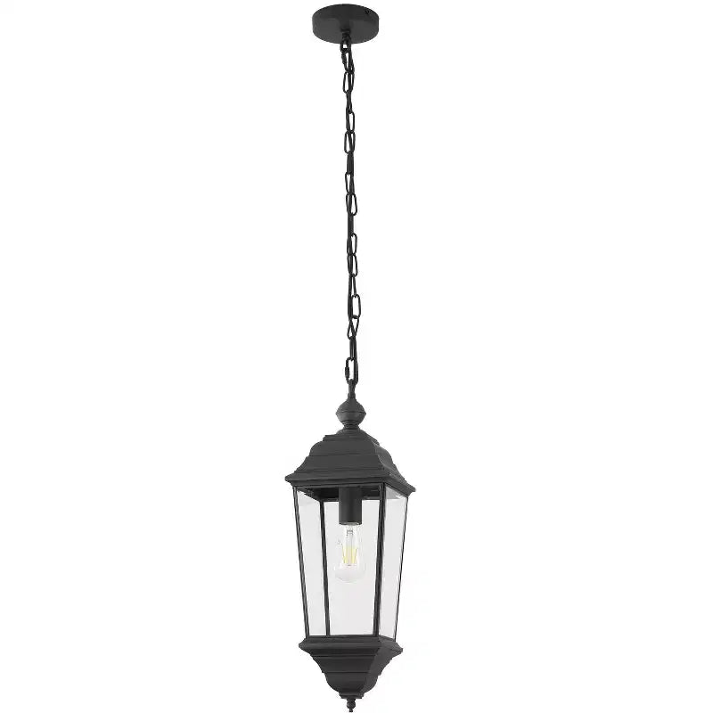 Teri 7 Outdoor Pendant - PLT4083 - Black - Safavieh