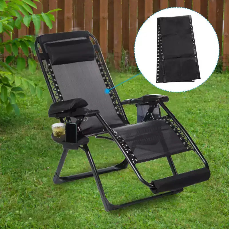 Tissu de remplacement pour fauteuil de relaxation avec kit de cordons de réparation