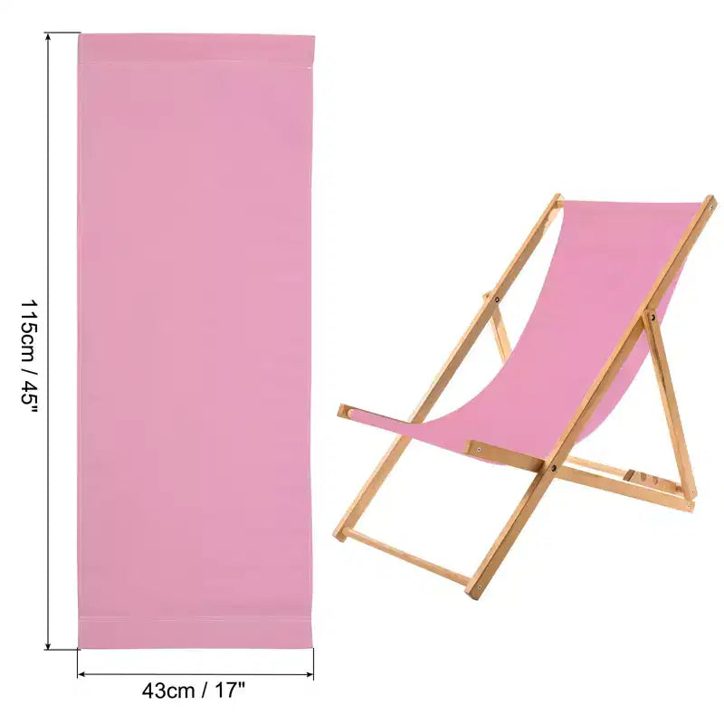 Toile Oxford de rechange imperméable et durable pour chaise 17 x 45 (1 pièce)