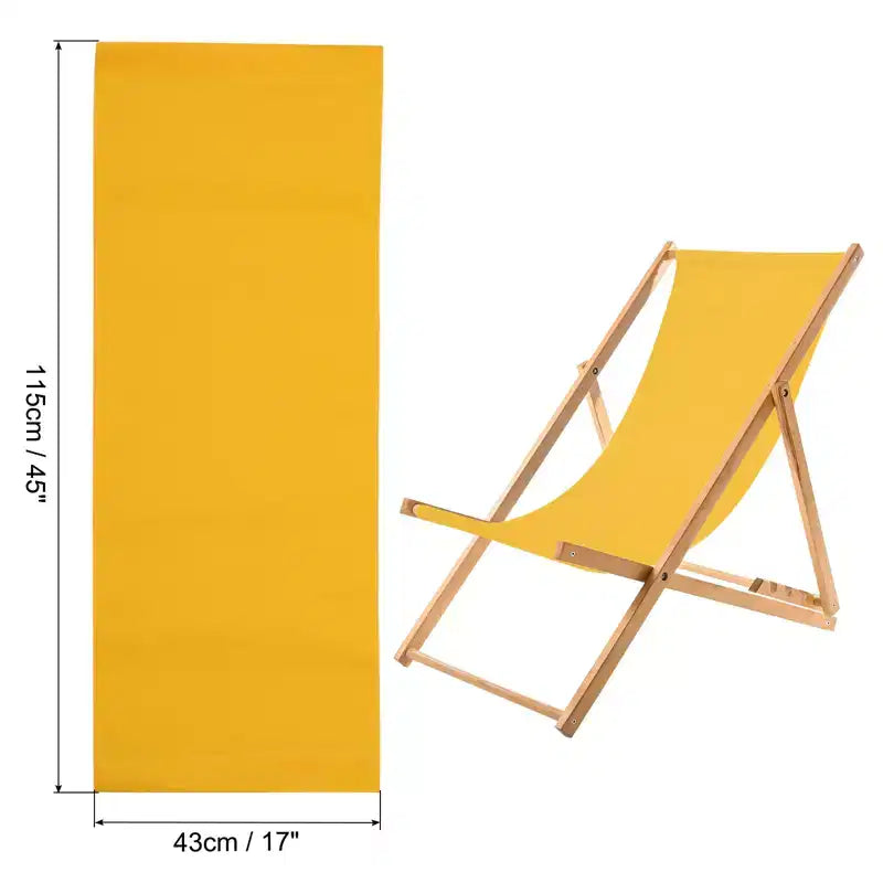 Toile Oxford de rechange imperméable et durable pour chaise 17 x 45 (1 pièce)