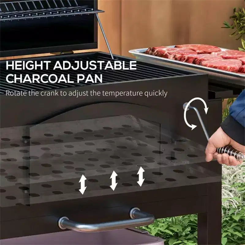Gril de camping / Barbecue portable au charbon de bois