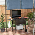 Gril de camping / Barbecue portable au charbon de bois