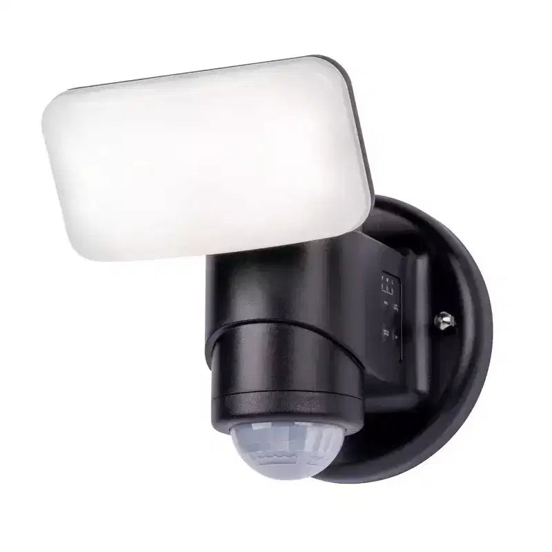 Projecteur de sécurité à détecteur de mouvement câblé avec suivi dynamique - LED d'extérieur 2000 Lumens 120V
