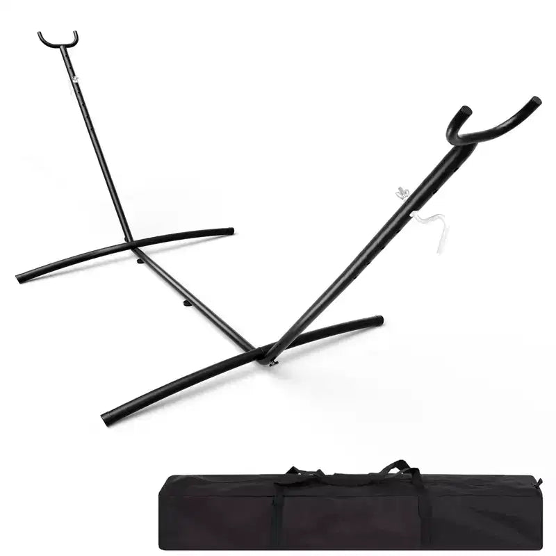 9FT Hammock Stand, Heavy Duty Adjustable Steel Hammock, 450-Pound Capacity, Weather Resistant and Easy to Assemble