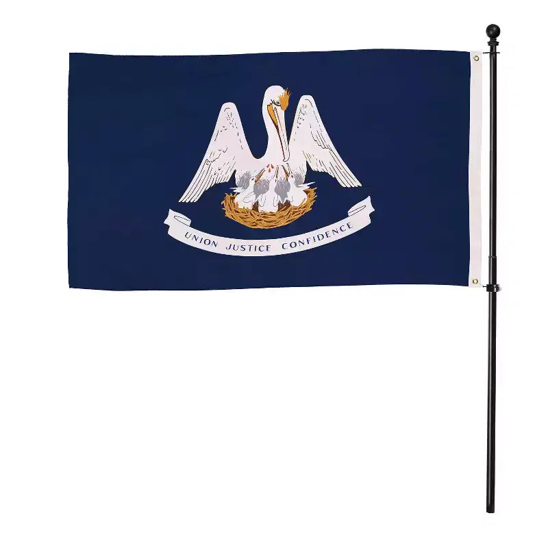 Drapeau double face 3x5 pieds, 3 plis pour l'extérieur avec œillets, Drapeaux d'État américains pour jardin extérieur, terrasse, décoration murale intérieure