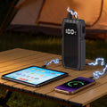 Démarreur autonome, 1500A en crête, Pack batterie de démarrage pour voiture, Booster portable au lithium 12V