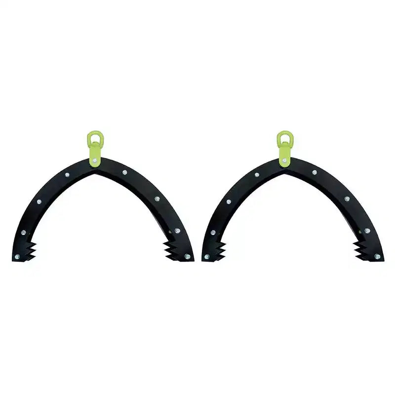 Timber Tuff 22 Forestry Logging Lifting & Dragging Mini Log Grapple (2 Pack)