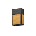 Maxim Lighting Lattice 1 - Light Wall Light in Black/Rattan