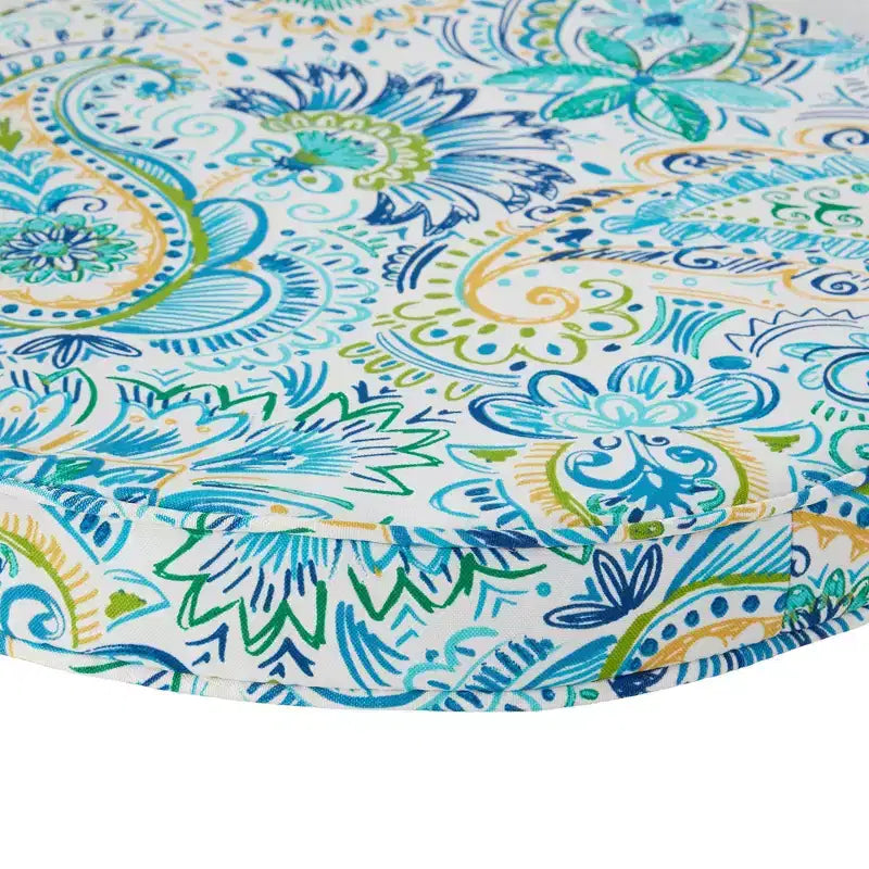 Coussin de chaise d'extérieur rond de 45 cm