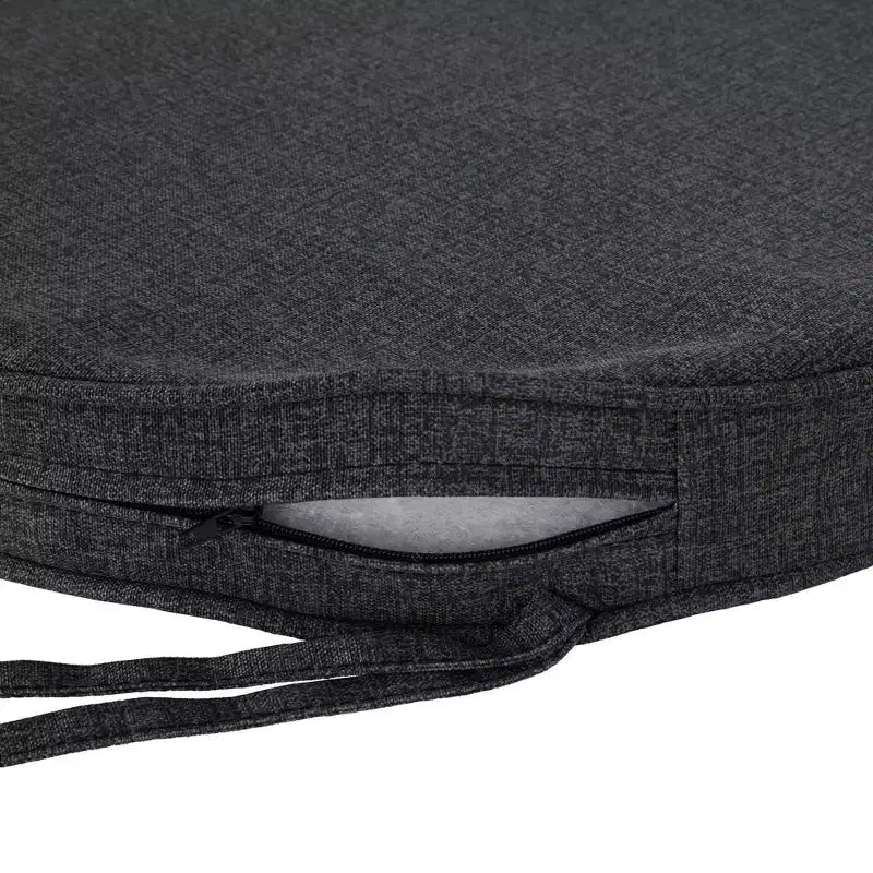 Coussin de chaise d'extérieur rond de 45 cm