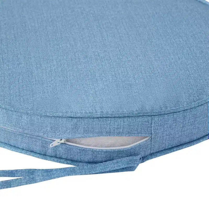 Coussin de chaise d'extérieur rond de 45 cm
