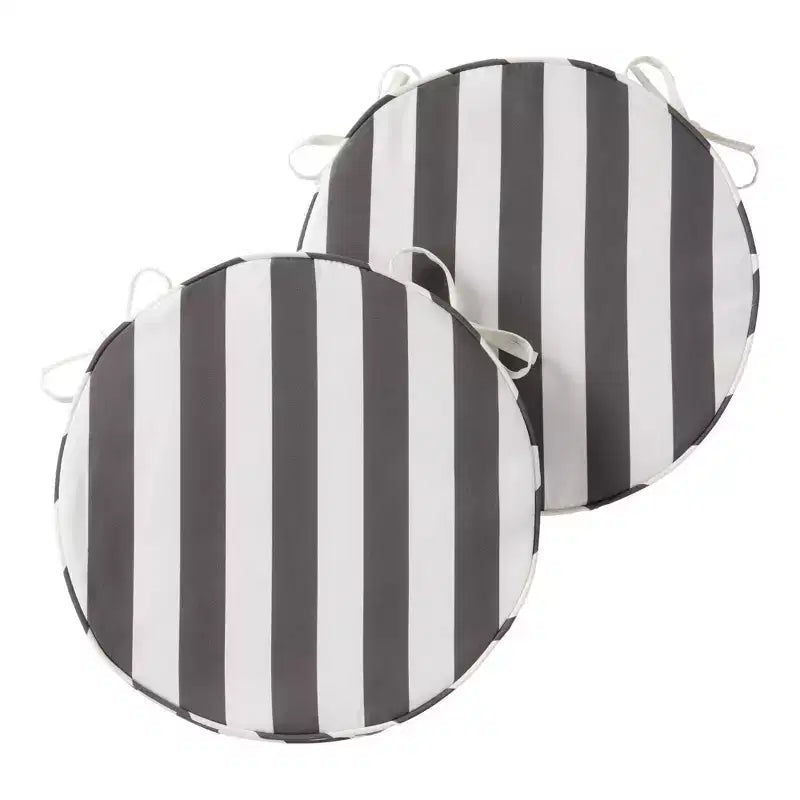 Coussin de chaise d'extérieur rond de 45 cm