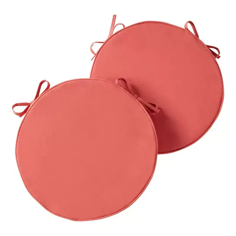 Coussin de chaise d'extérieur rond de 45 cm