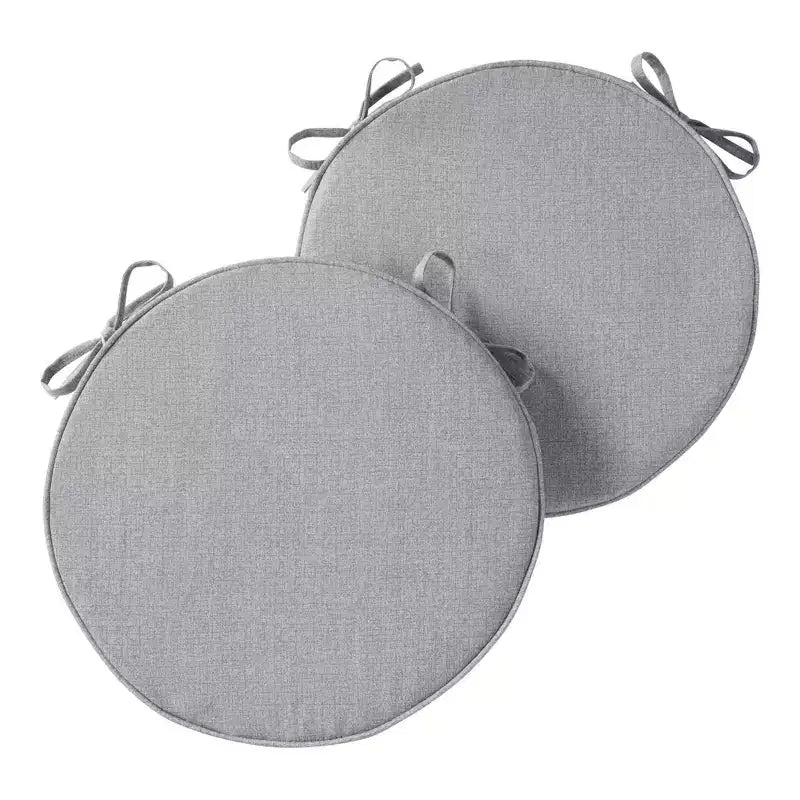 Coussin de chaise d'extérieur rond de 45 cm