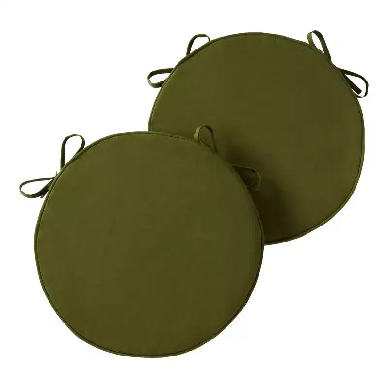 Coussin de chaise d'extérieur rond de 45 cm