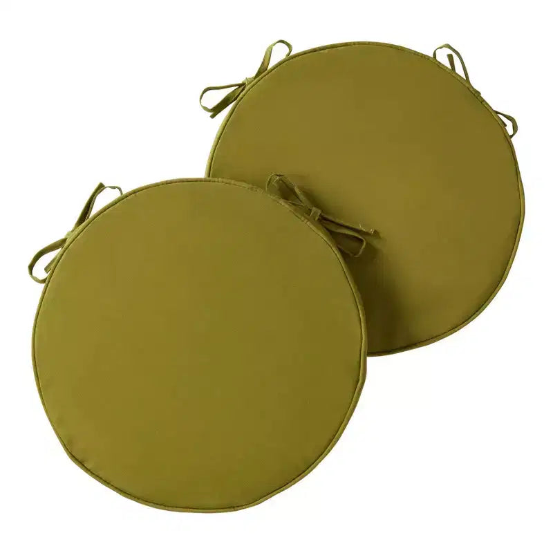Coussin de chaise d'extérieur rond de 45 cm