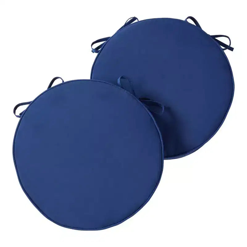 Coussin de chaise d'extérieur rond de 45 cm