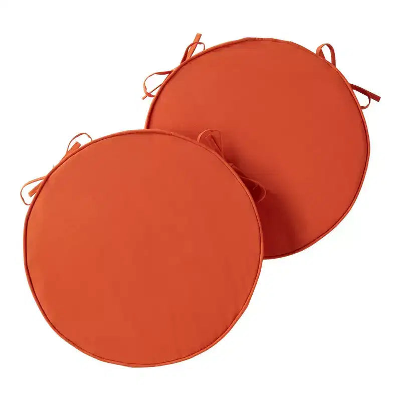 Coussin de chaise d'extérieur rond de 45 cm