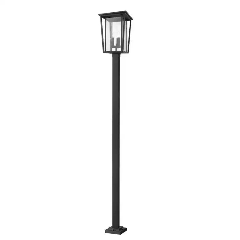 Z-Lite Seoul 3 - Light Post Light in Black