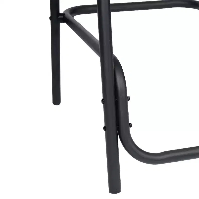 Tabouret de bar en rotin style restaurant d'extérieur