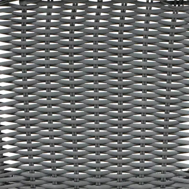 Tabouret de bar en rotin style restaurant d'extérieur