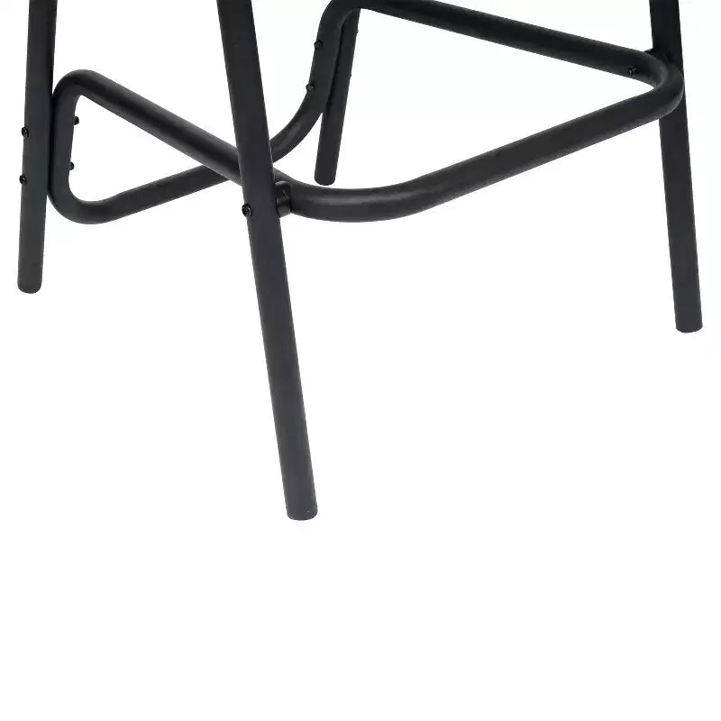 Tabouret de bar en rotin style restaurant d'extérieur