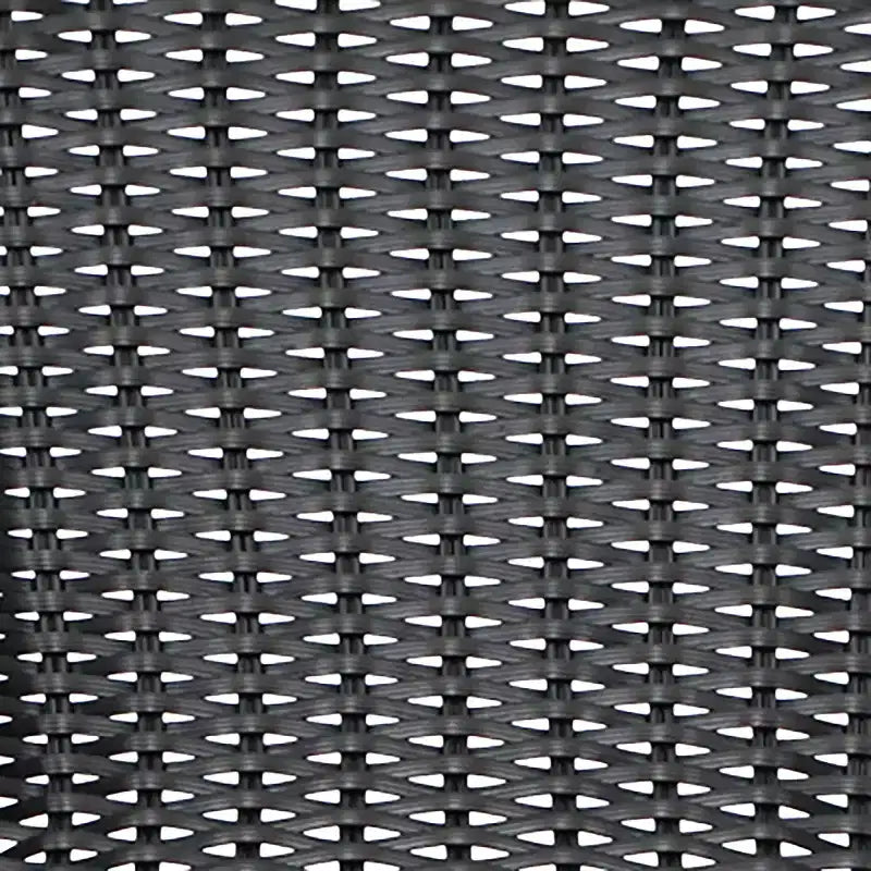 Tabouret de bar en rotin style restaurant d'extérieur